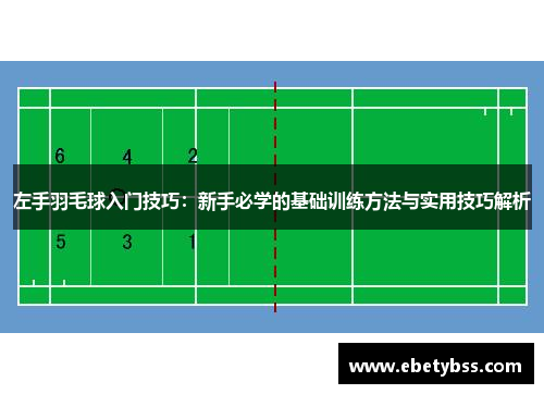 左手羽毛球入门技巧：新手必学的基础训练方法与实用技巧解析